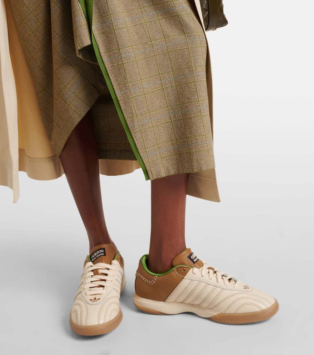 Adidas - x Wales Boner Samba leather sneakers