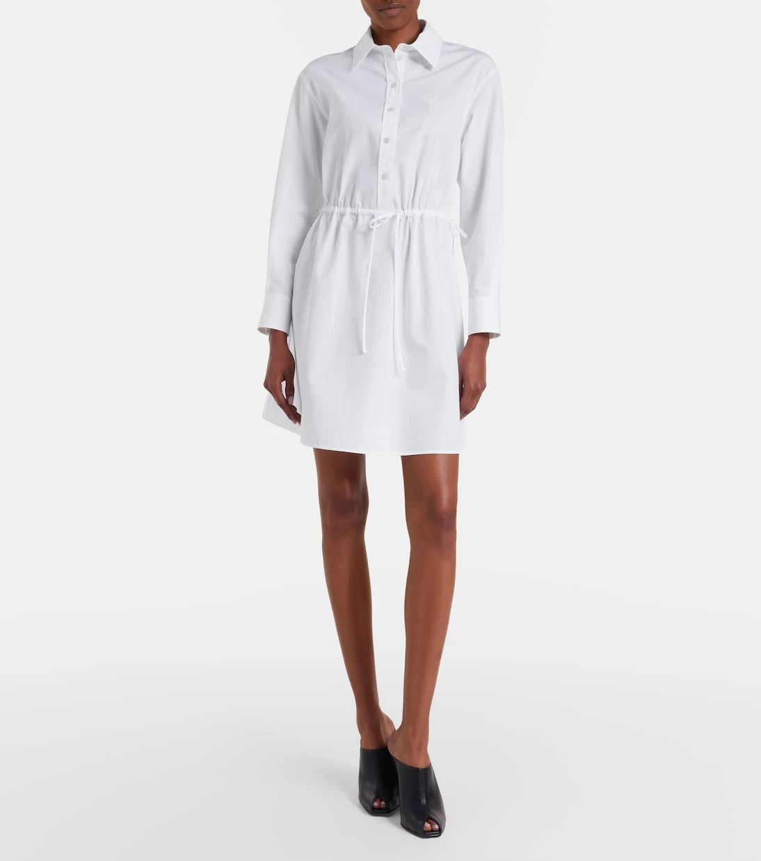 McQueen - Cotton poplin shirt dress