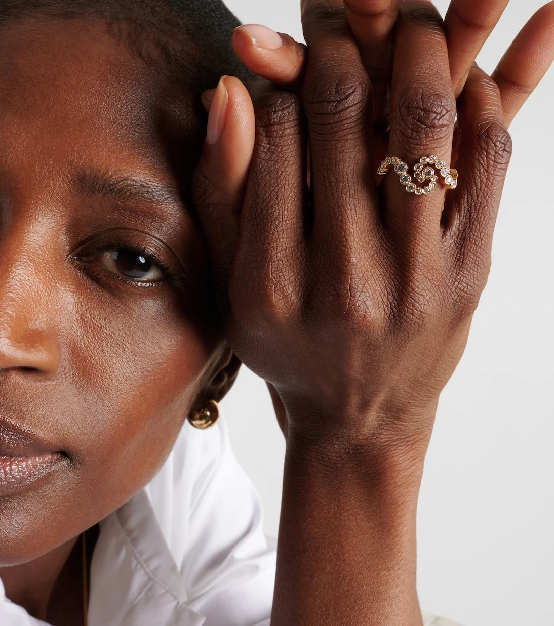 Sophie Bille Brahe - Ensemble De Ciel 18kt gold ring with diamonds