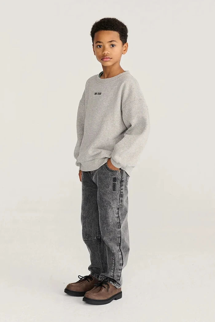 Bobo Choses Çocuklar için Pamuk Mush Monster Oversize Sweatshirt