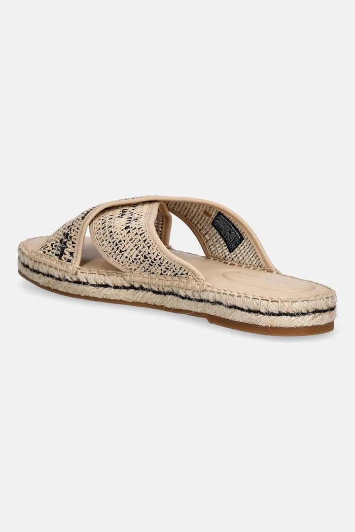 Tommy Hilfiger чехли дамски ESPADRILLE MULE SANDAL RAFFIA