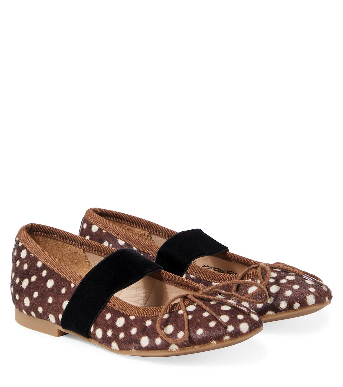 Pom d'Api - Dory Elast leather ballet flats