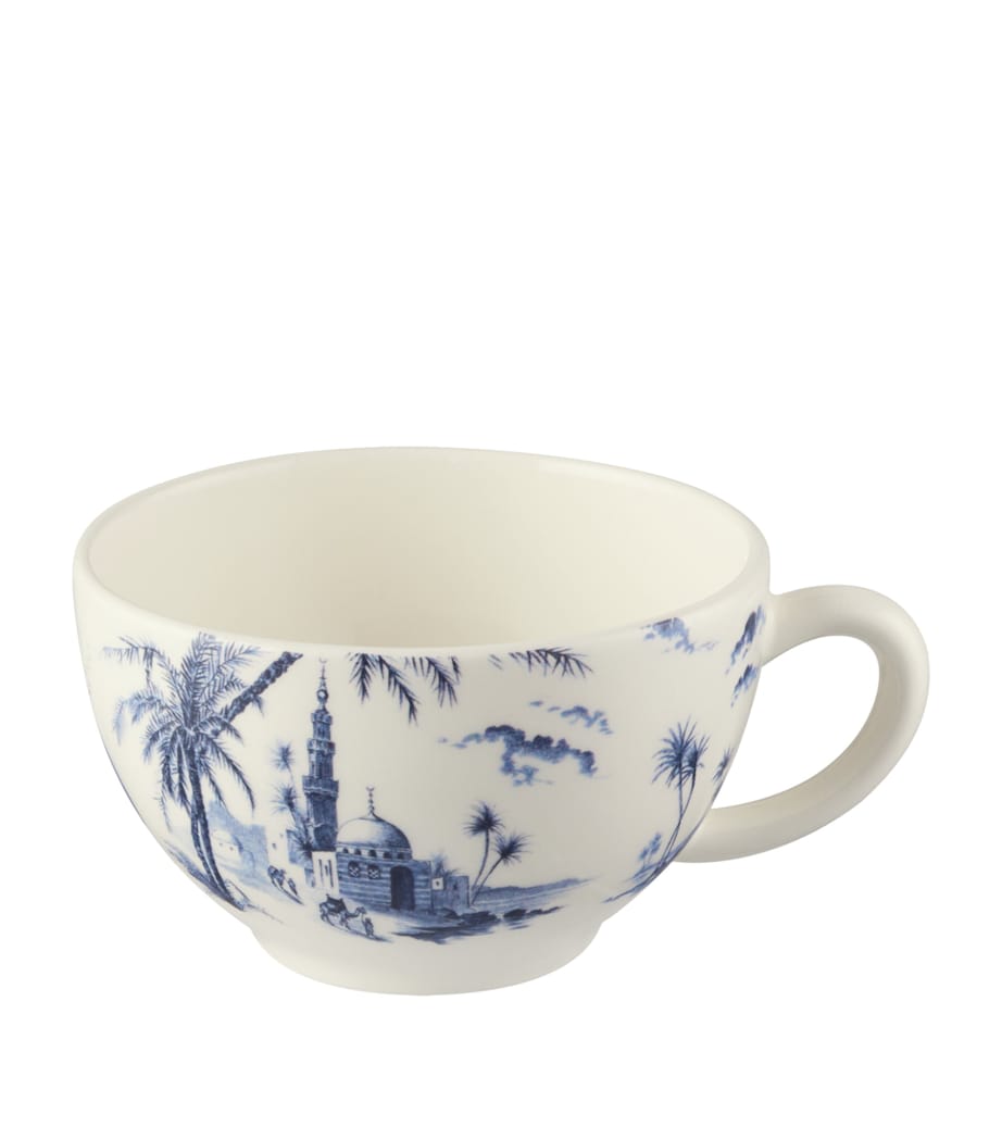 Ceramic Dépareillé Teacup and Saucer