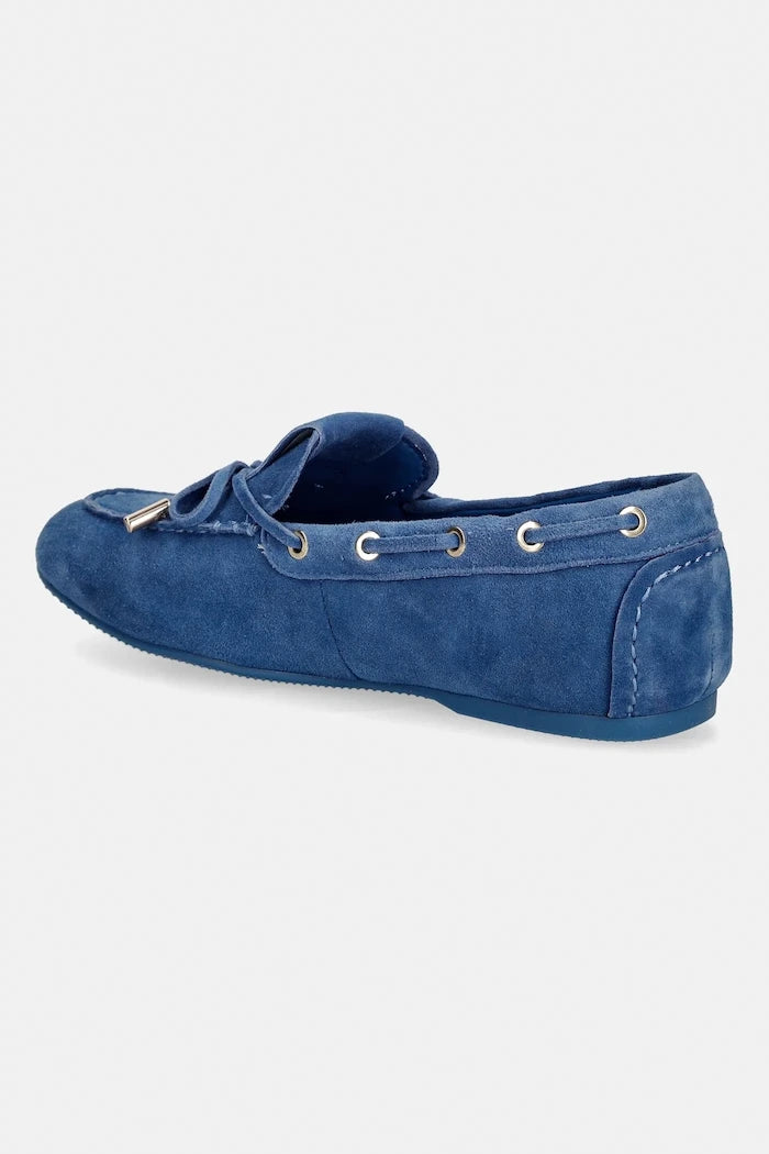 Велурени мокасини Guess AISHA