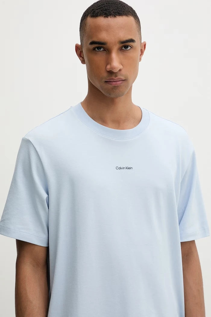 Calvin Klein pamuk ve elastanlı erkek tişörtü