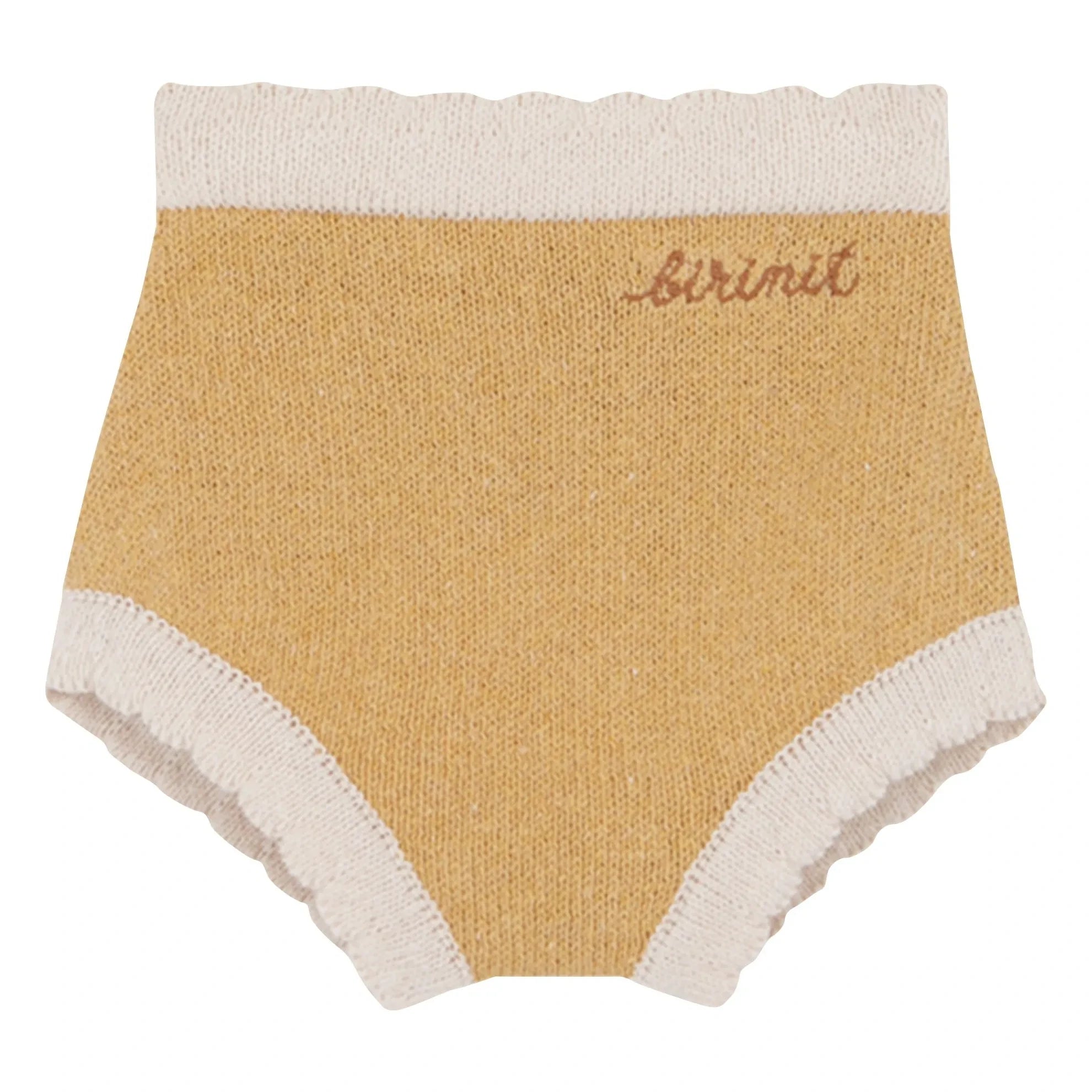 birinit - Bloomer Fine Knit Scalloped | Sand