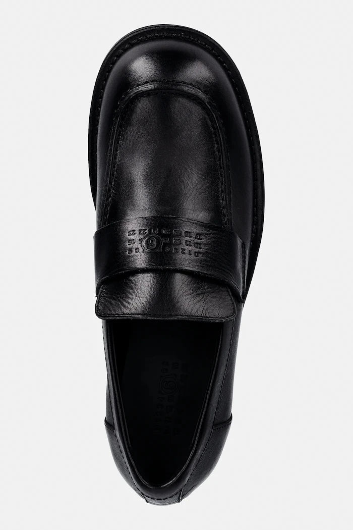 Кожени мокасини MM6 Maison Margiela