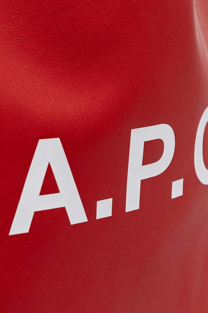 A.P.C. suni deri tote ninon çanta
