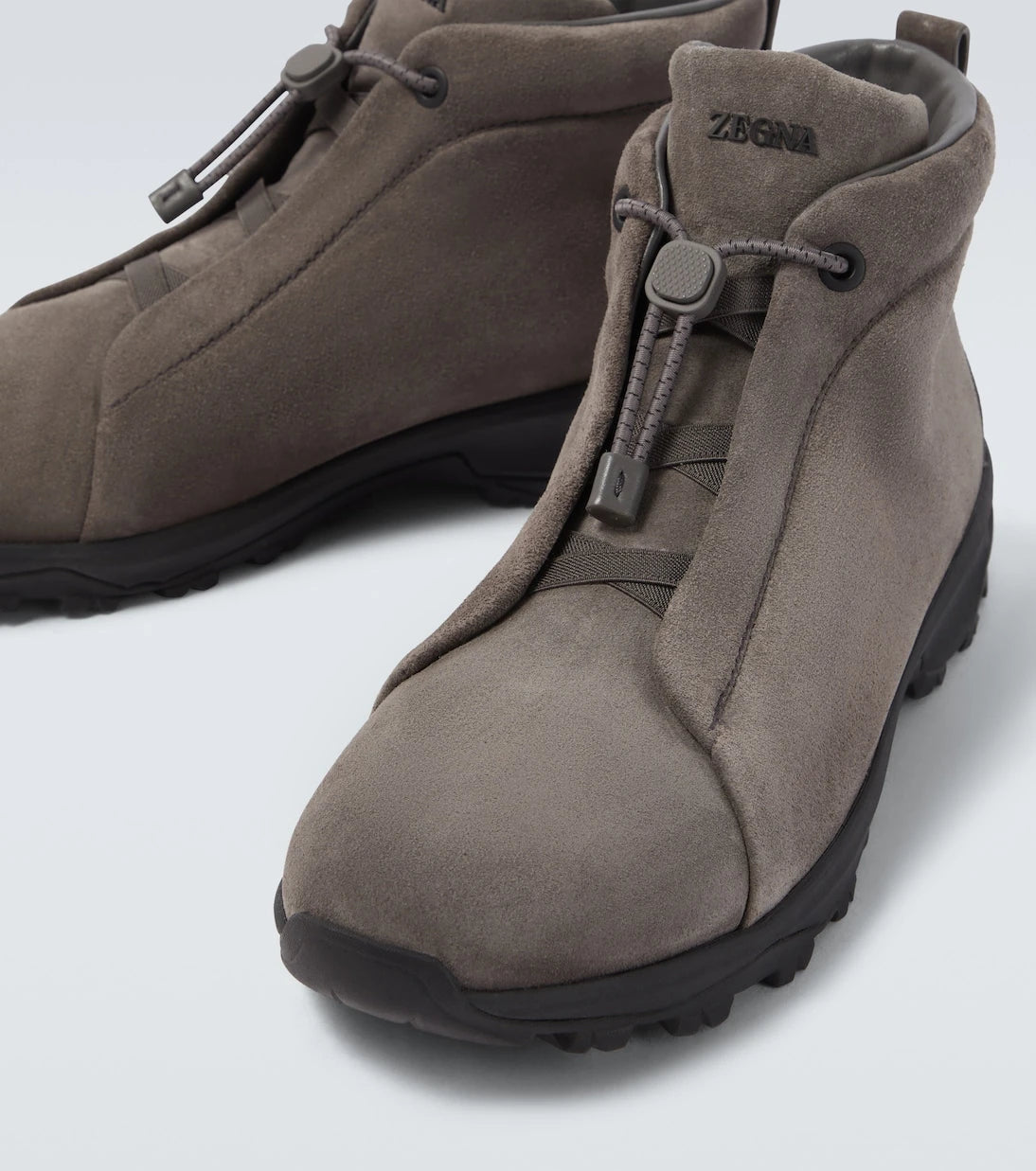 Zegna - Triple Stitch Vetta suede sneakers