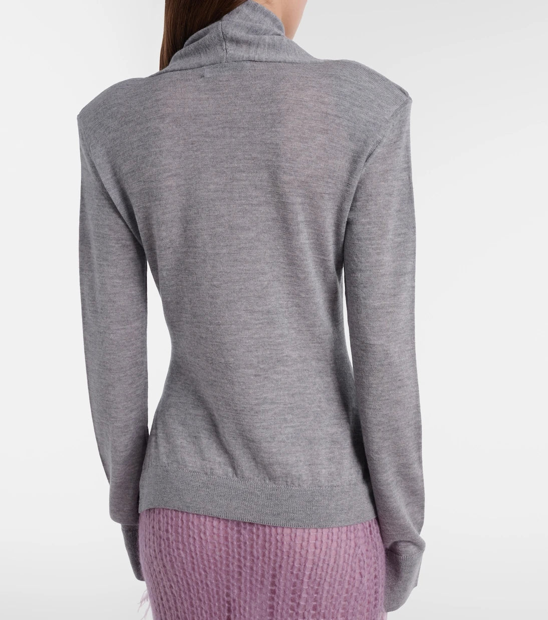 The Attico - Virgin wool turtleneck sweater