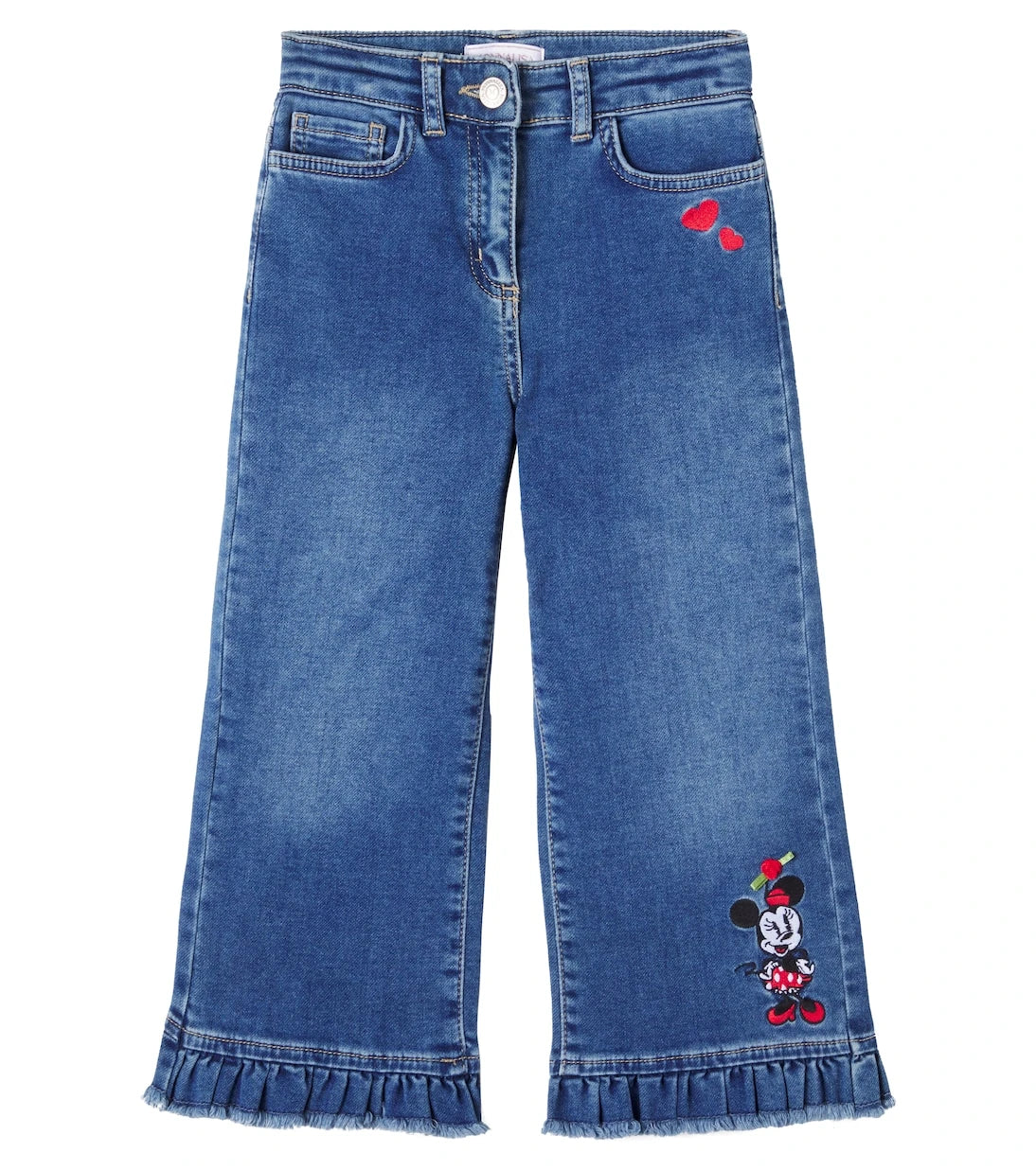 Monnalisa - x Disney® Minnie Mouse straight jeans