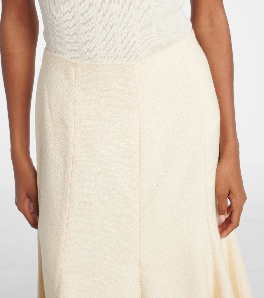 Gabriela Hearst - Selma flared silk midi skirt