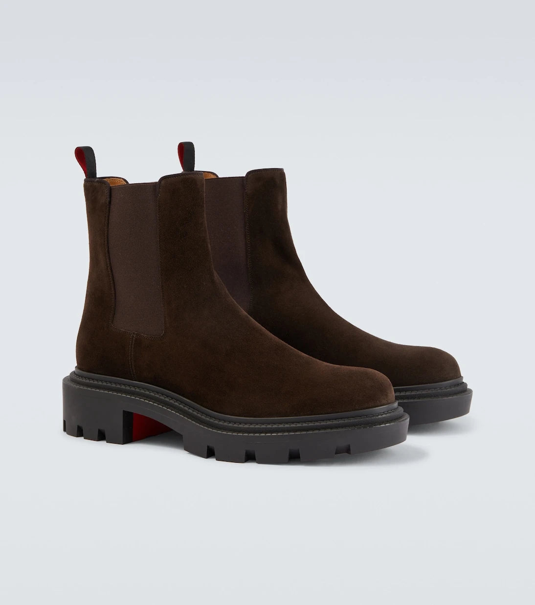 Christian Louboutin - Devon College suede Chelsea boots