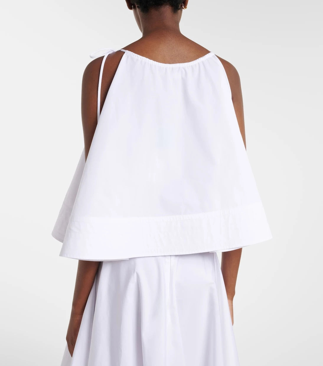 Stella McCartney - Cotton poplin tank top