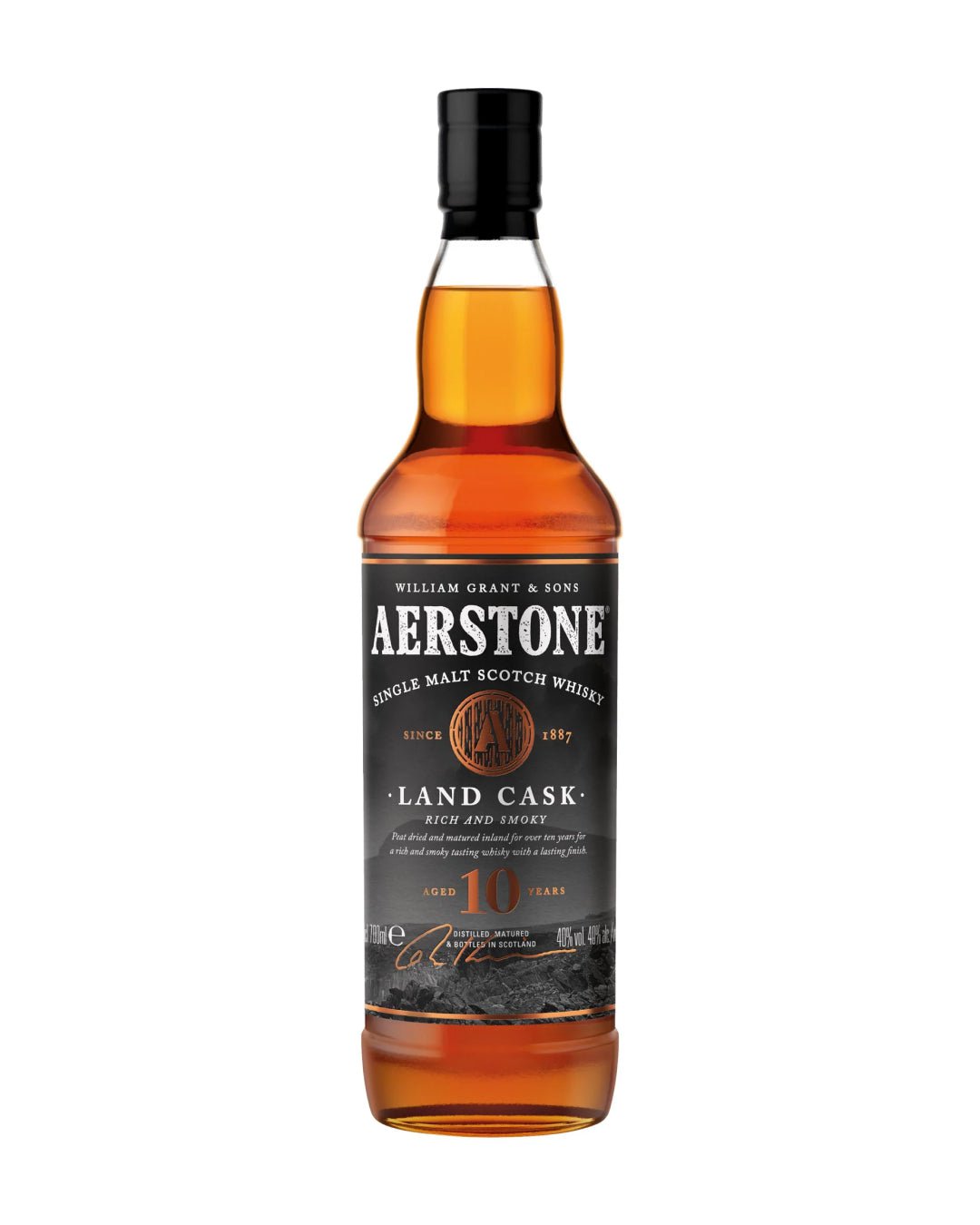 Aerstone Land Cask 10 Year Old Single Malt Scotch Whisky, 70 cl