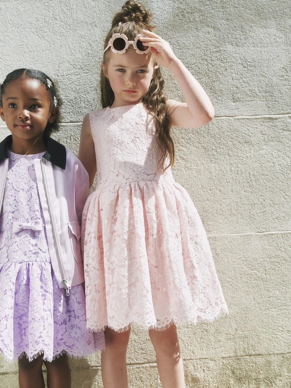 Self-Portrait Kids - Lace dress