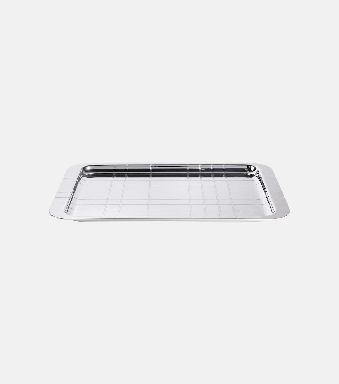 Christofle - Graphik silver-plated tray