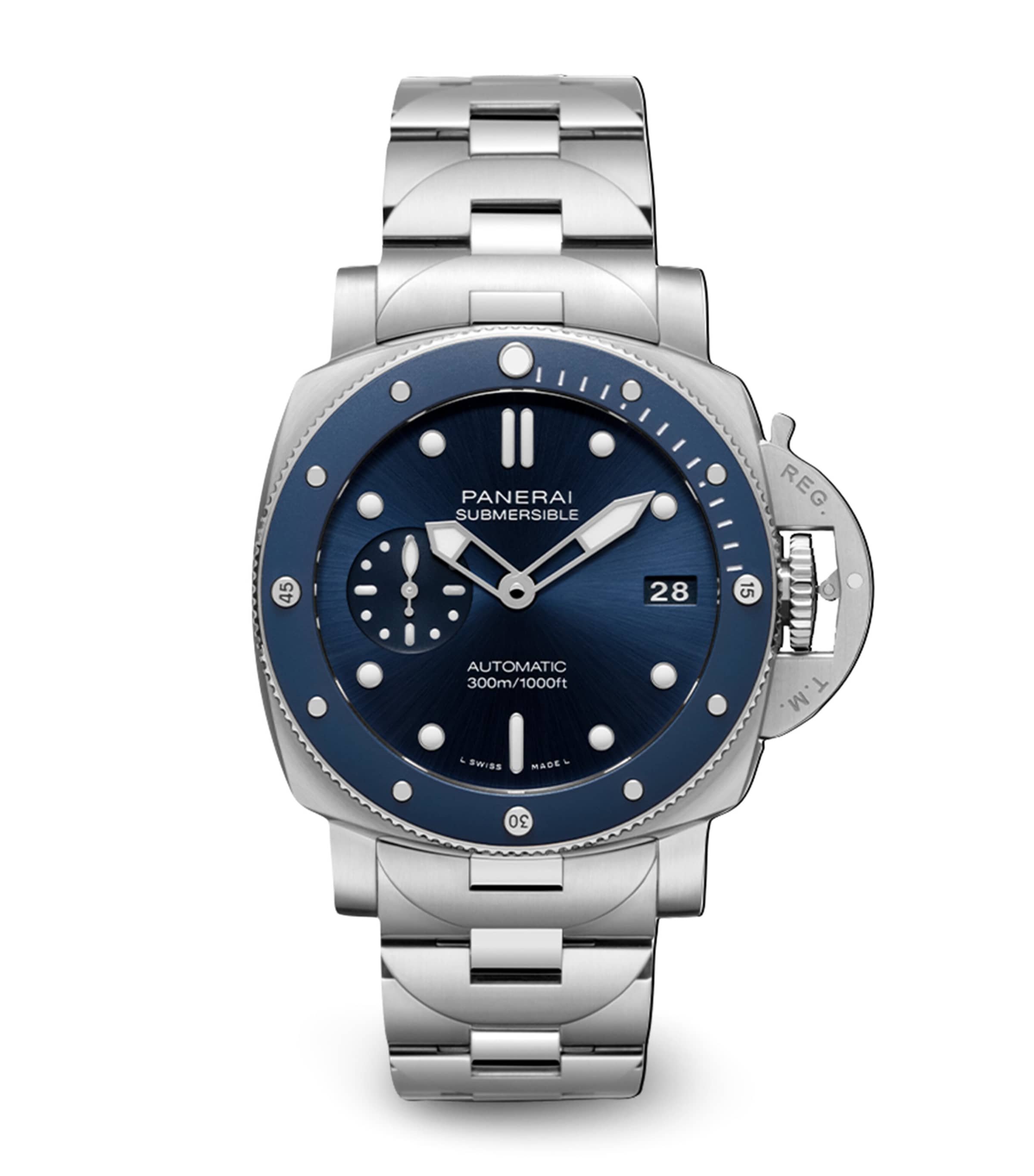 Stainless Steel Submersible Watch 42mm