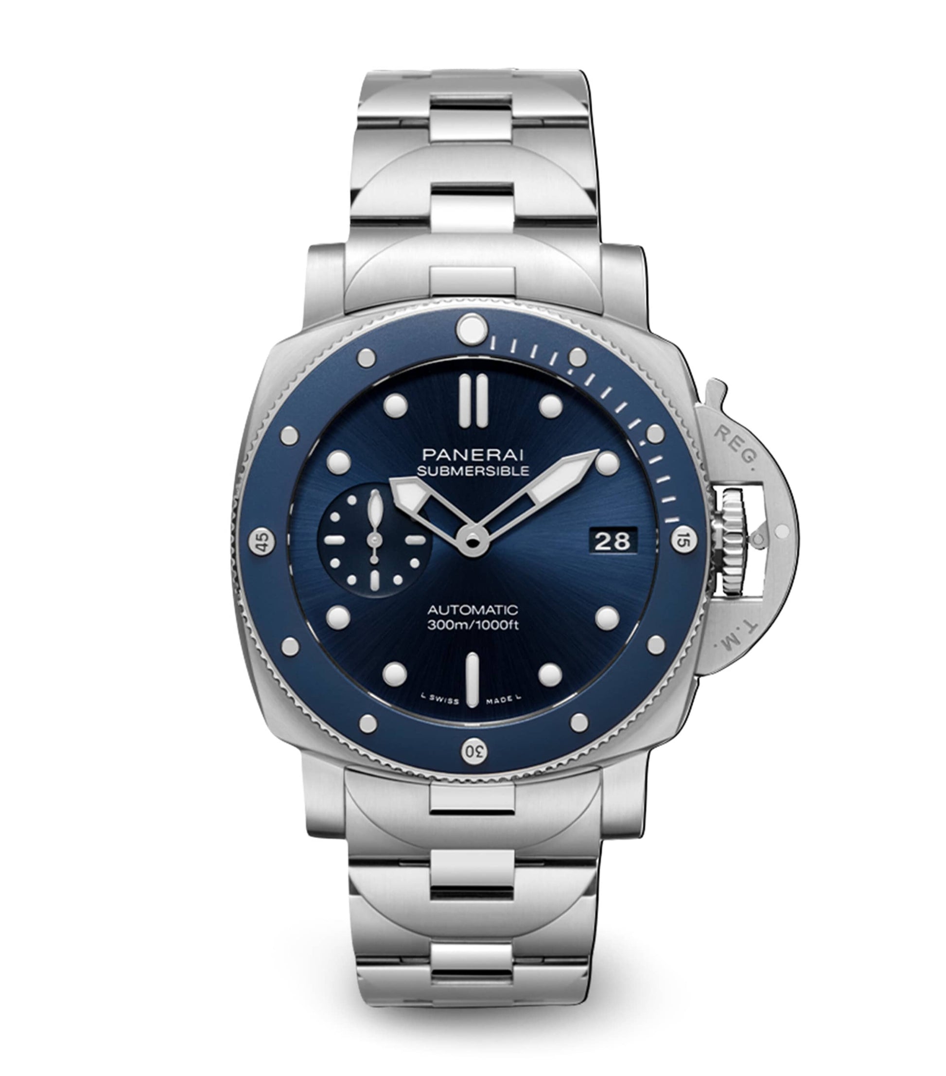 Stainless Steel Submersible Watch 42mm