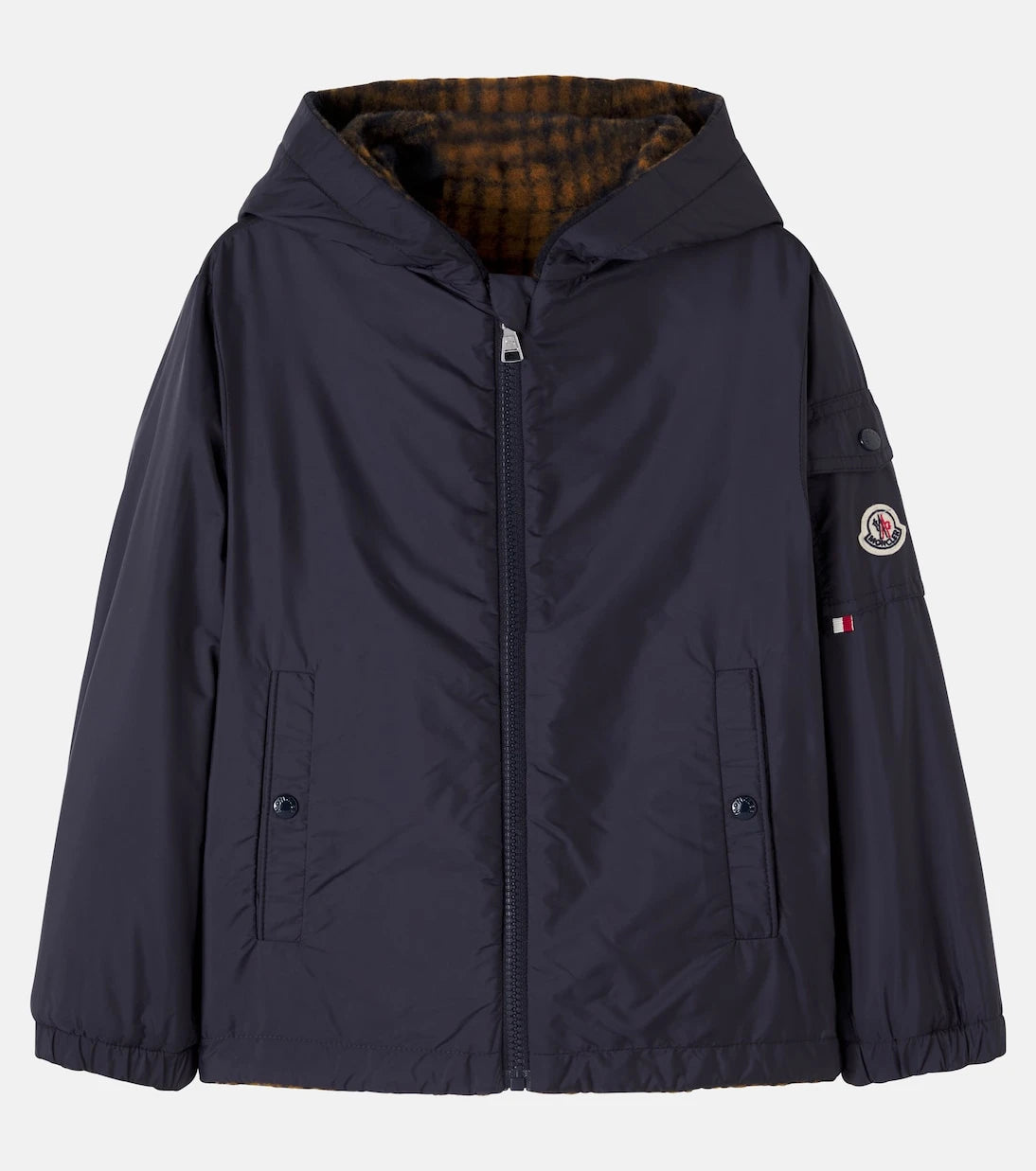 Moncler Enfant - Aubrac reversible checked jacket