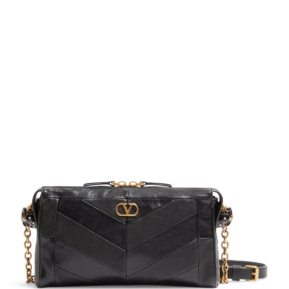 Small Lambskin Panthea Shoulder Bag