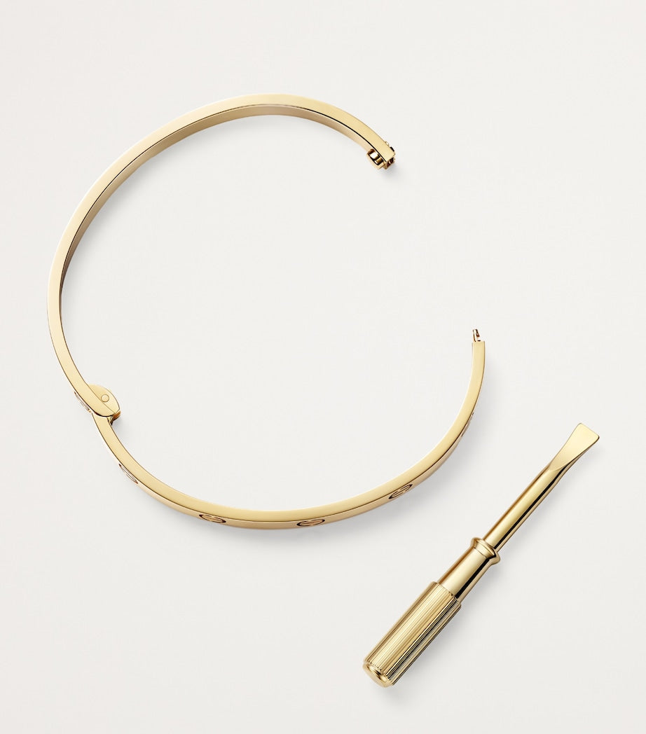 Cartier LOVE Classic Yellow Gold Bracelet - Single-Screw Closure