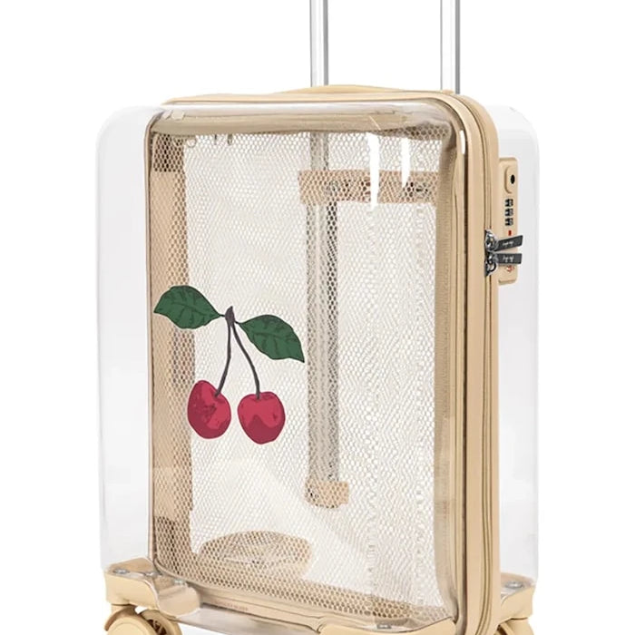 Konges Sløjd куфар TRANSPARENT TRAVEL SUITCASE