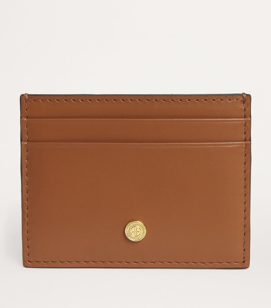 Tan Leather Card Holder