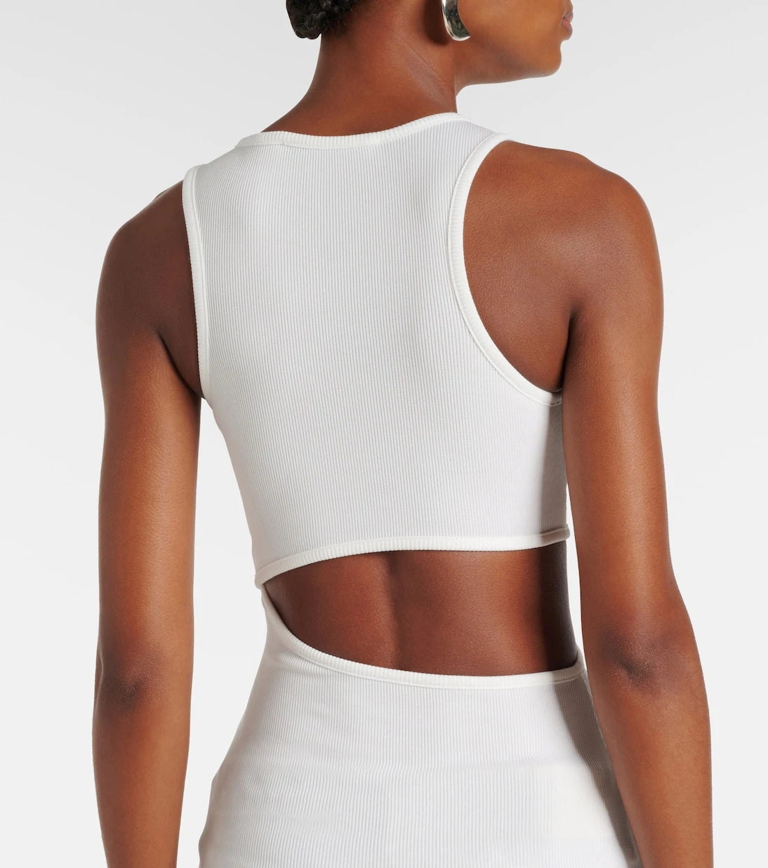 Christopher Esber - Arc Stone ribbed-knit tank top