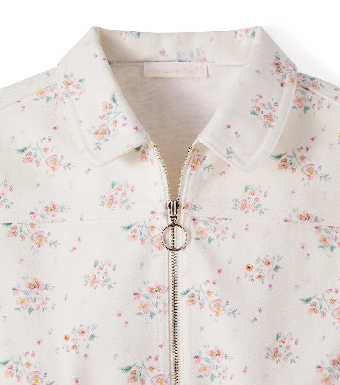 C'era Una Volta - Jacky floral denim jacket