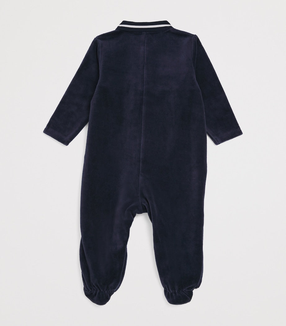 BOSS Kidswear Velvet Logo All-In-One