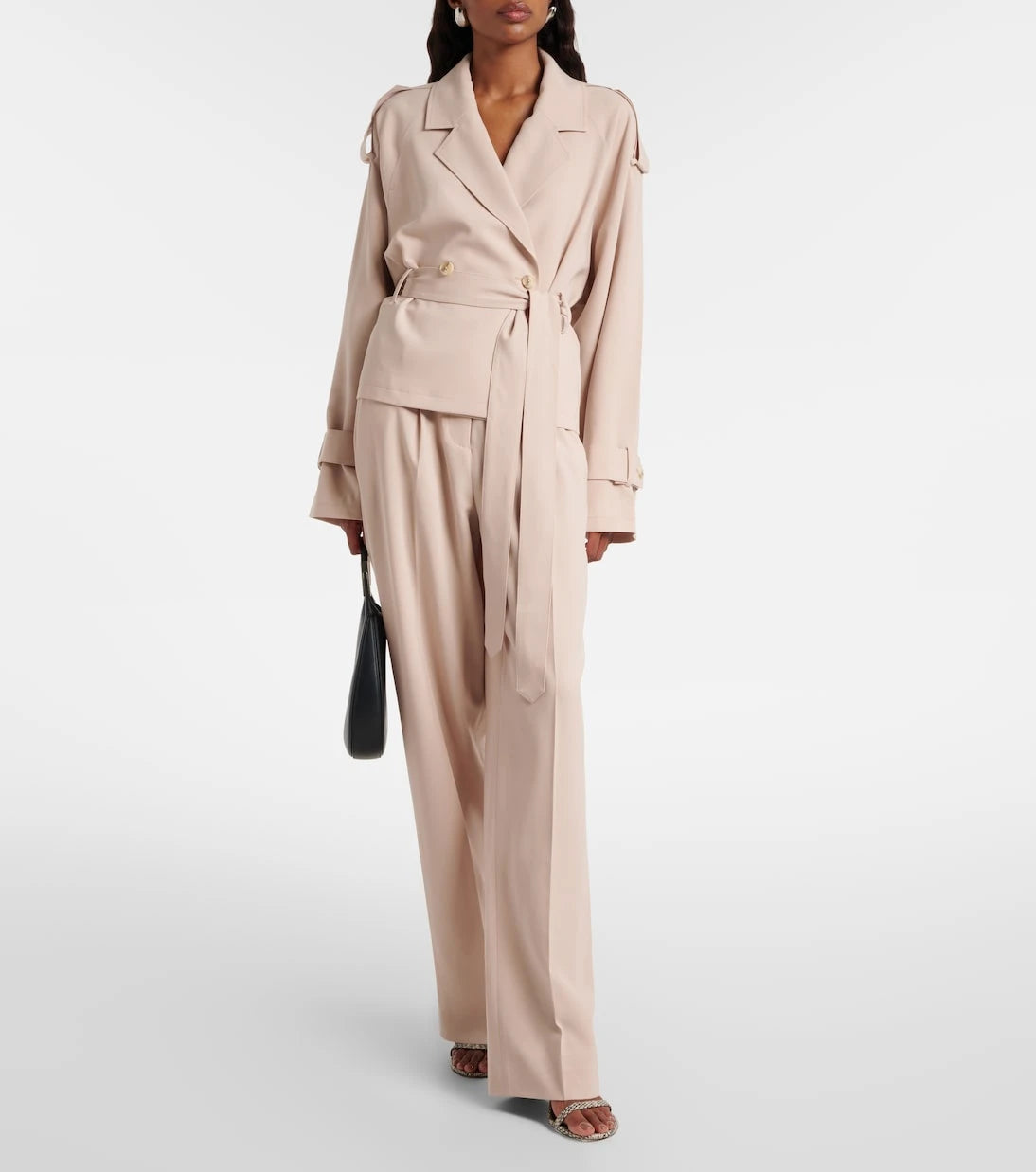 Aya Muse - Soli high-rise straight pants