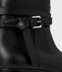 Black Leather Donnely Boots