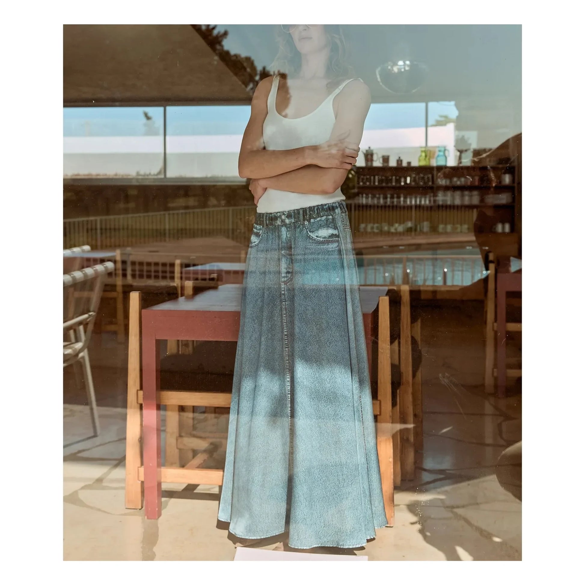 Mes Demoiselles - Isa skirt | Blue