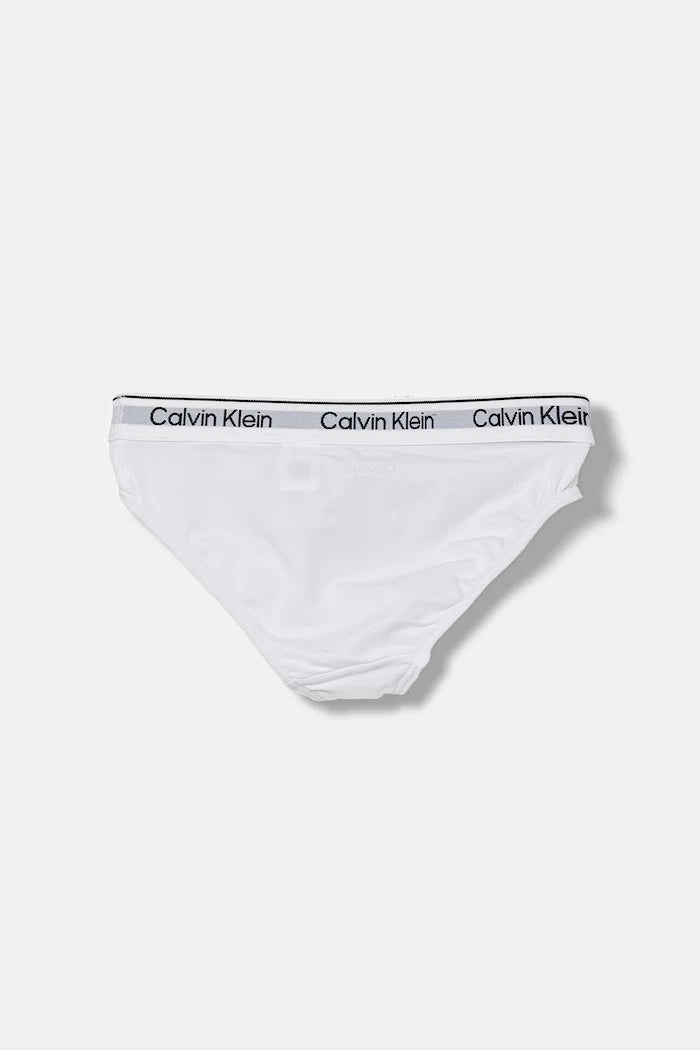 Calvin Klein Underwear çocuk bikini külot pamuk elastan 2'li