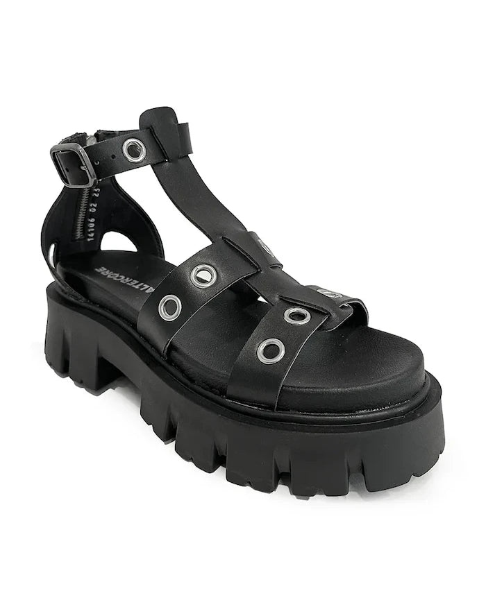 Altercore Kadın Sandalet Leyla Vegan Black