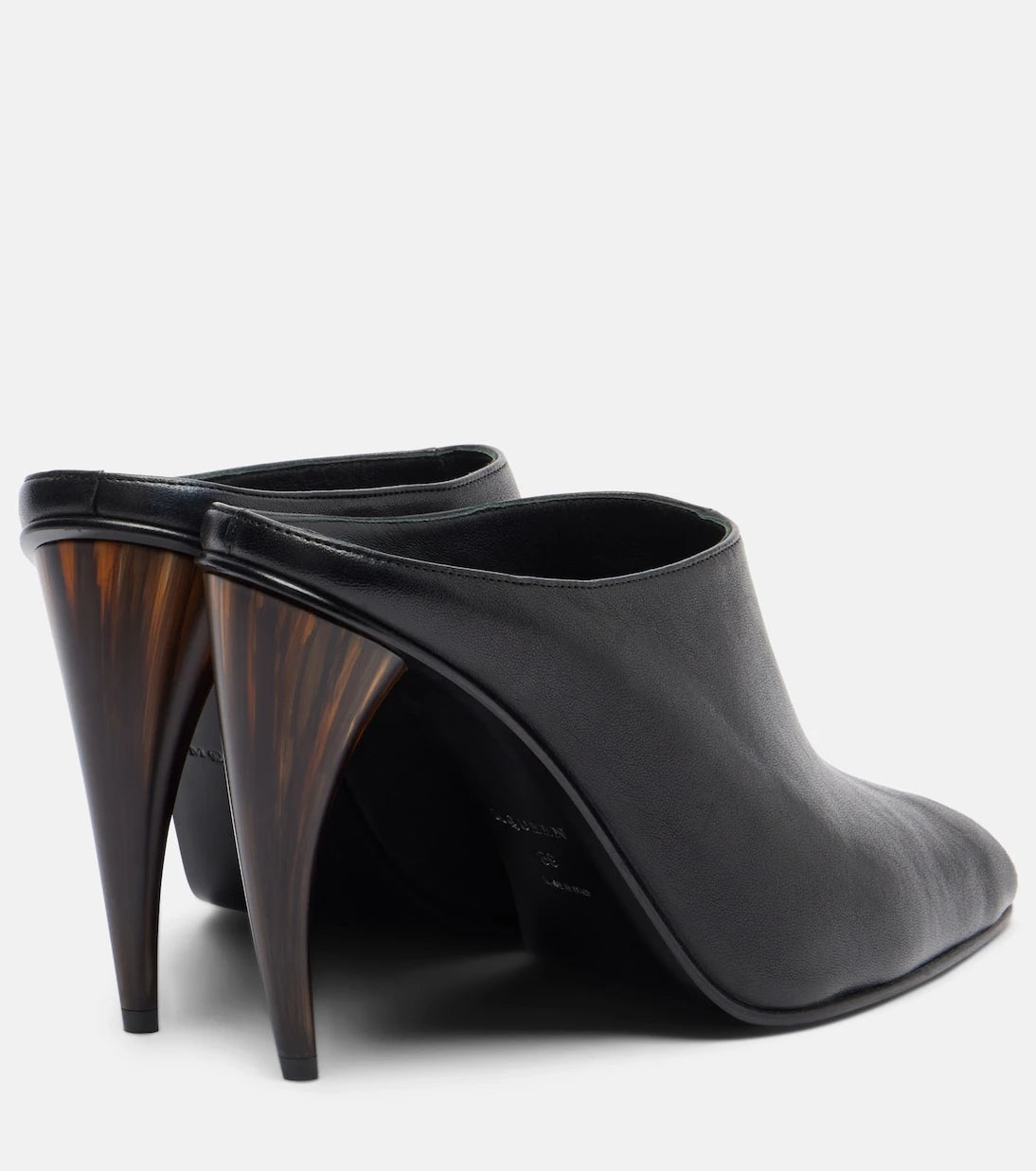 McQueen - Leather mules