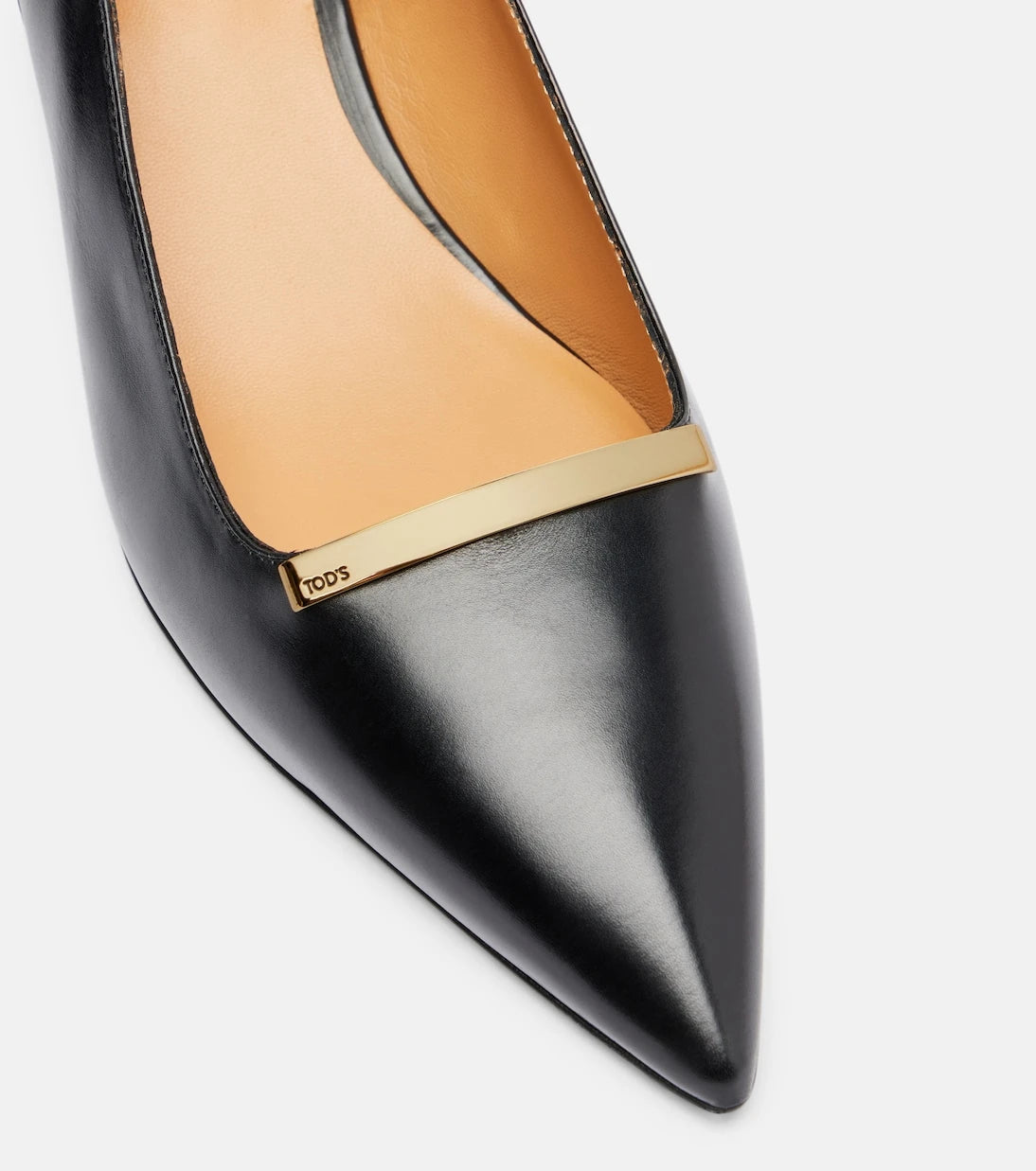 Tod's - Barretta 40 leather slingback pumps