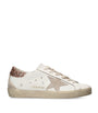 Golden Goose White Leather Super-Star Sneakers