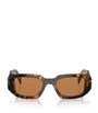Prada Brown Acetate PR 17WS Sunglasses