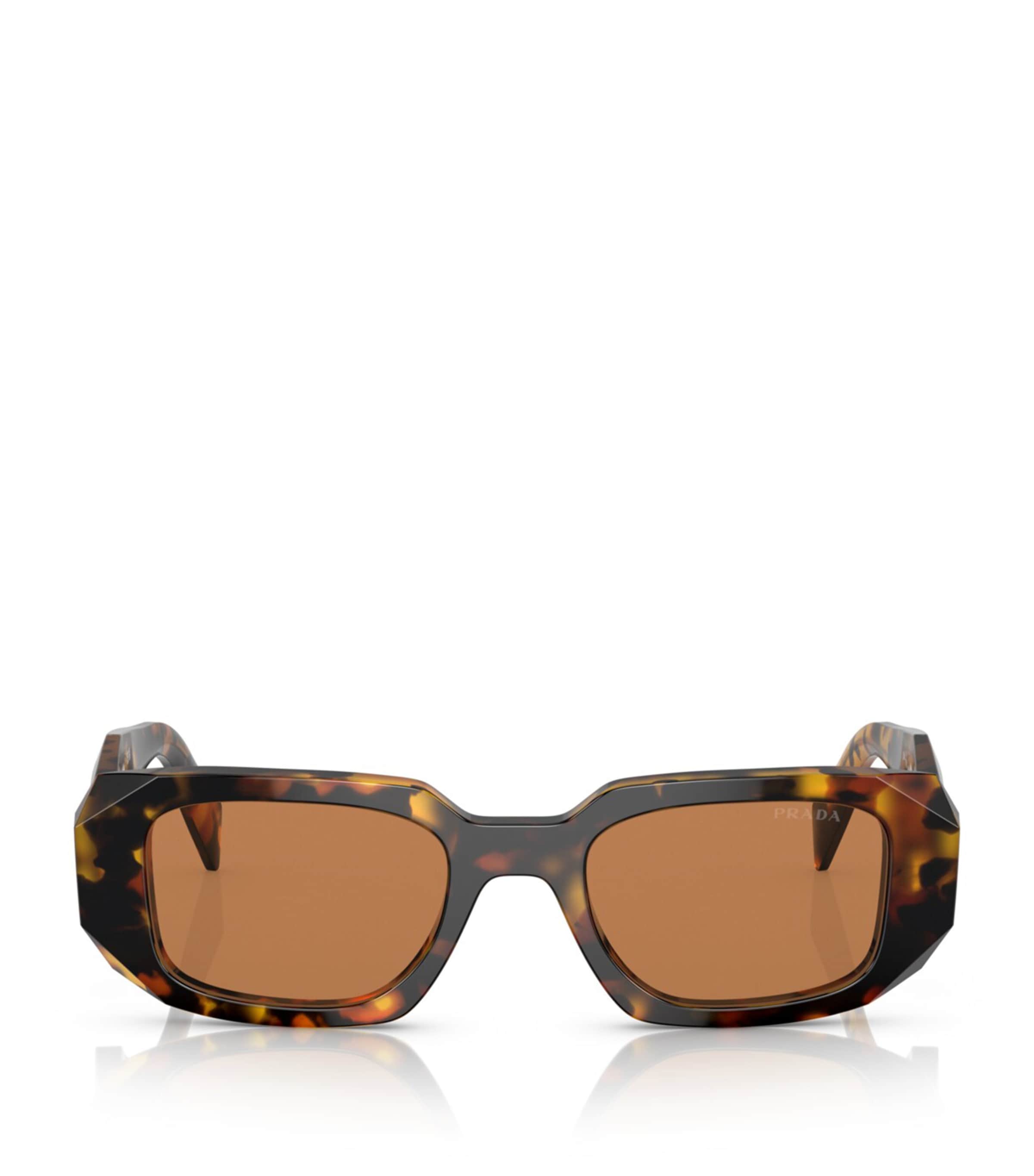Prada Brown Acetate PR 17WS Sunglasses
