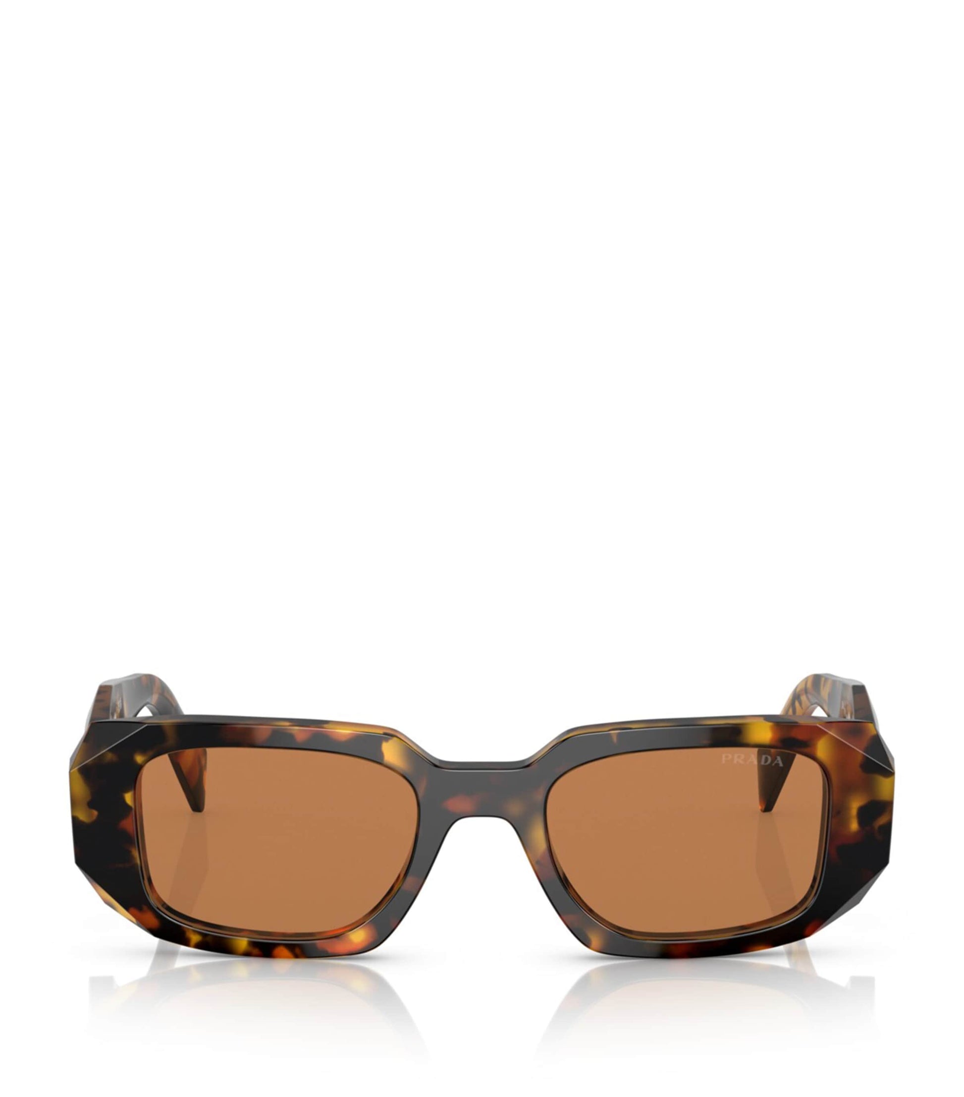 Prada Brown Acetate PR 17WS Sunglasses