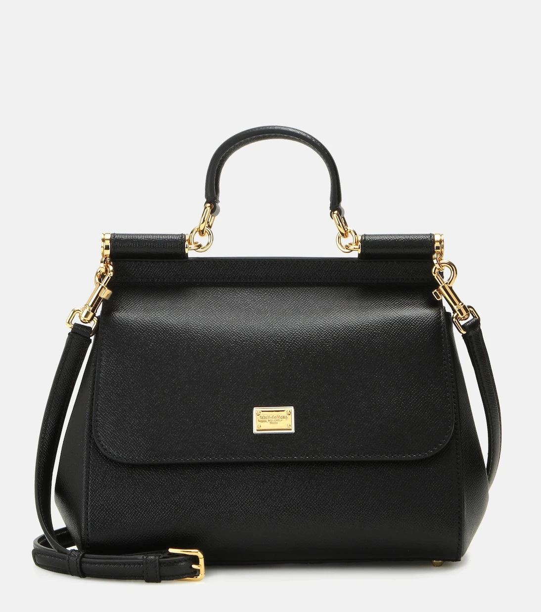 Dolce&Gabbana - Sicily Medium leather shoulder bag