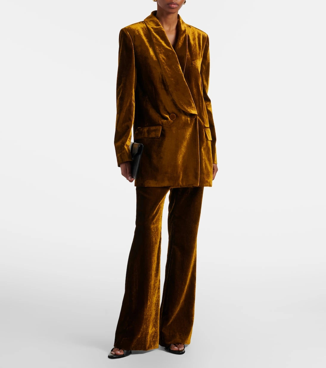 Nina Ricci - Velvet flared pants