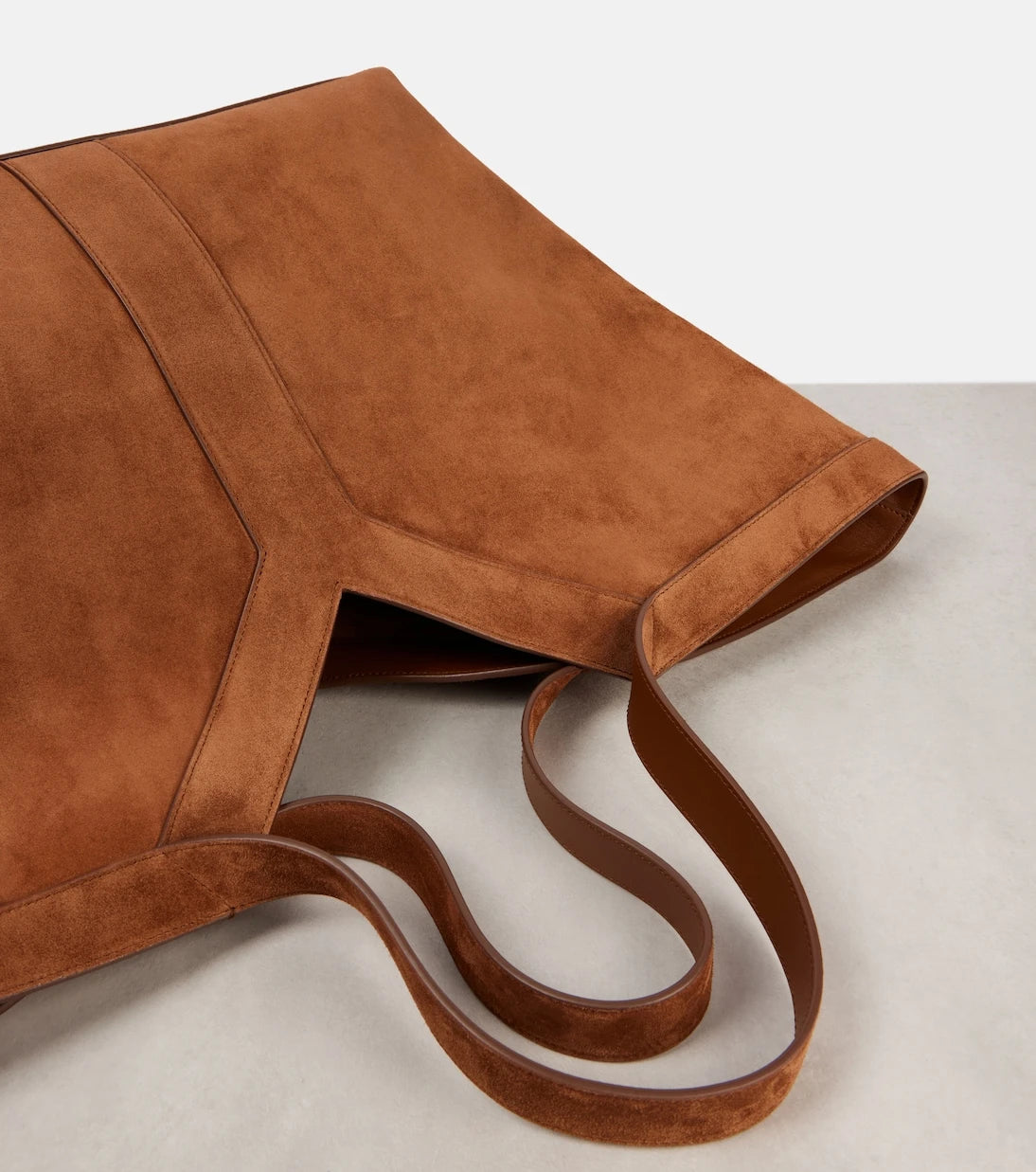 Saint Laurent - Y suede tote bag