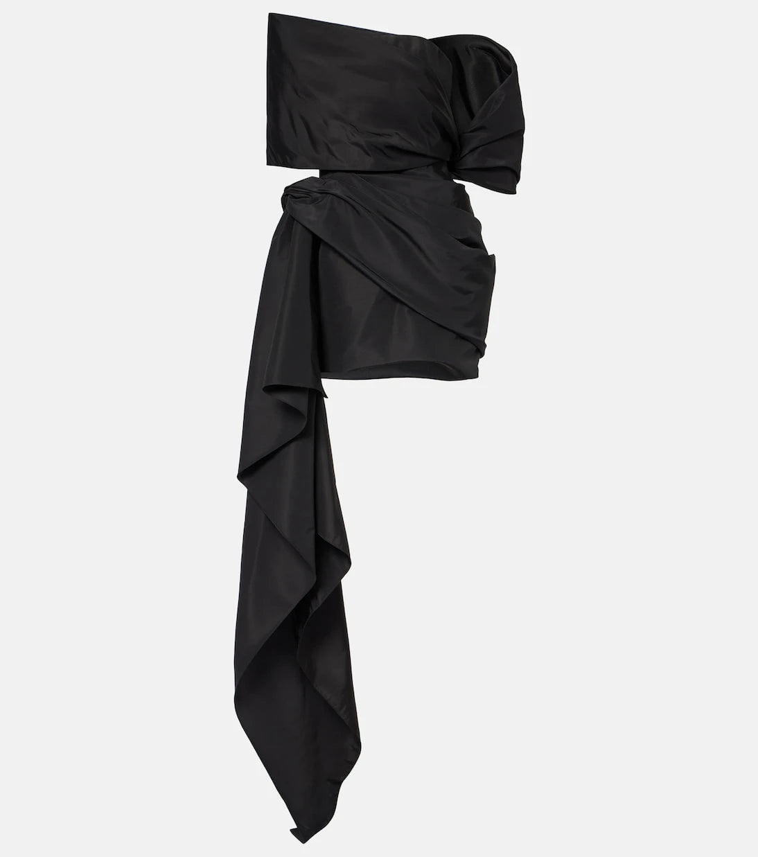 Oscar de la Renta - Asymmetric mini dress