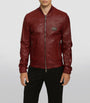 Dolce & Gabbana Multi Leather Bomber Jacket