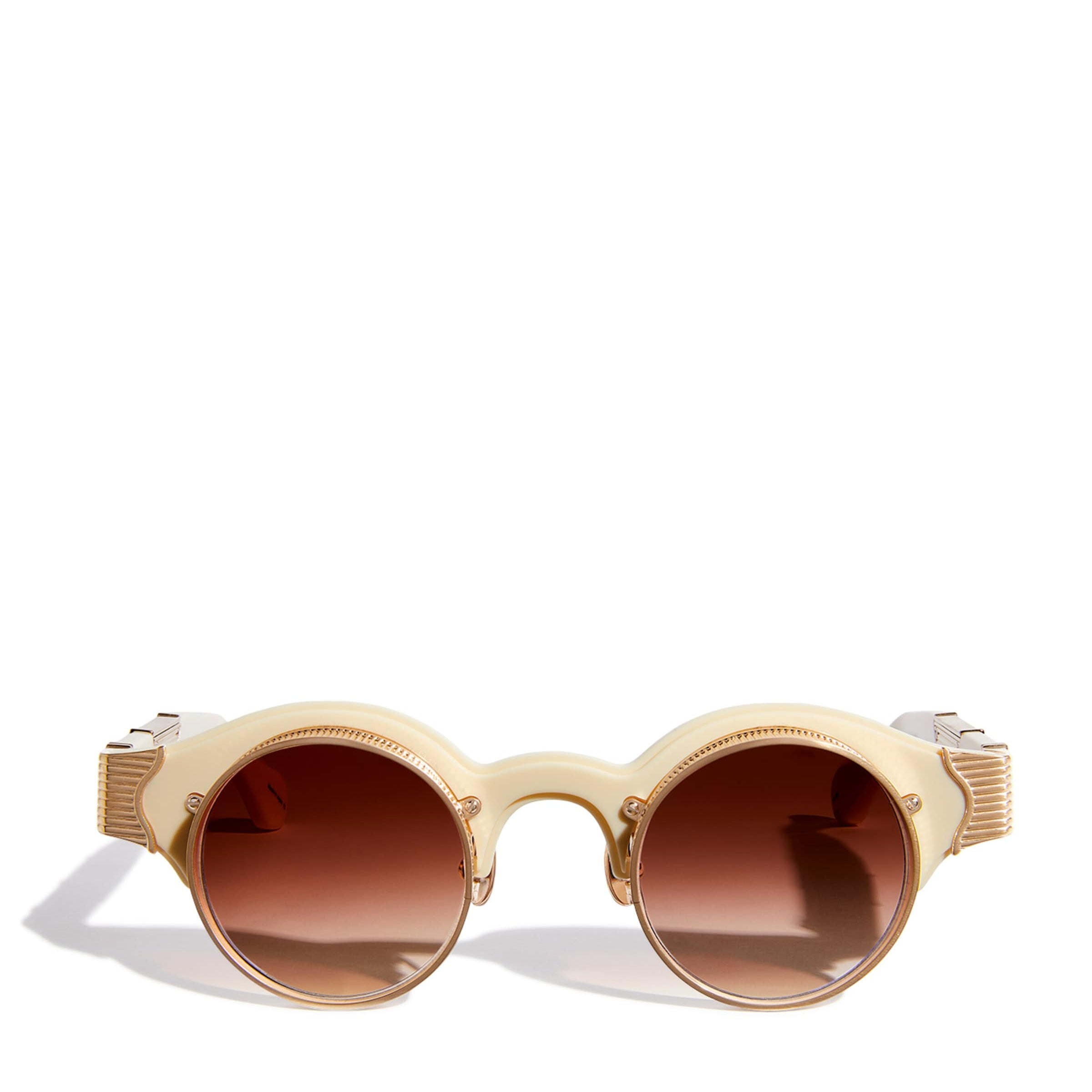 Round-Frame Sunglasses
