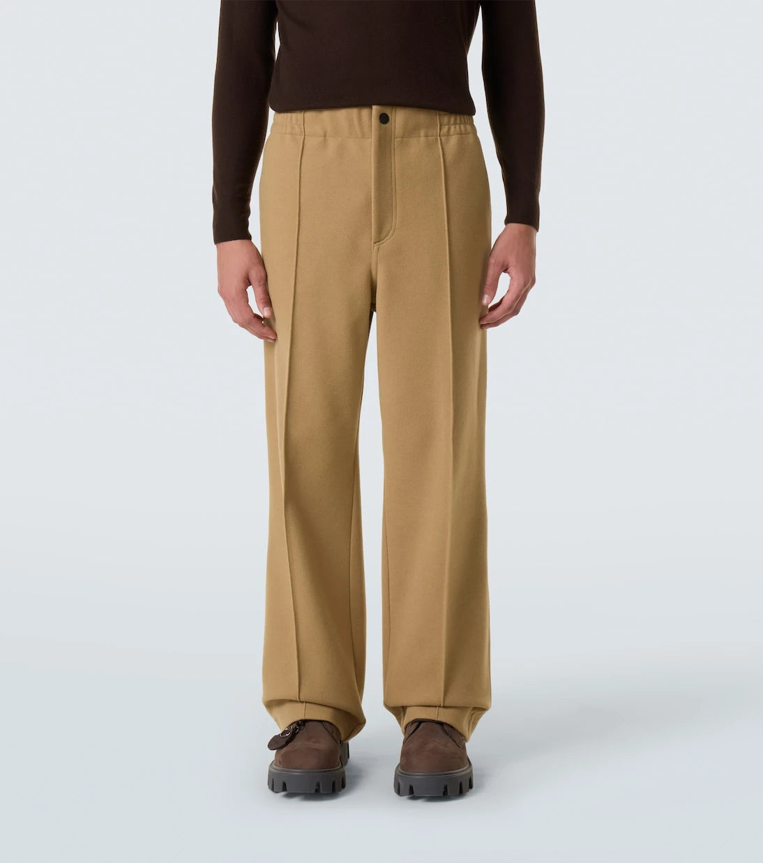 Moncler Grenoble - Pleated straight pants