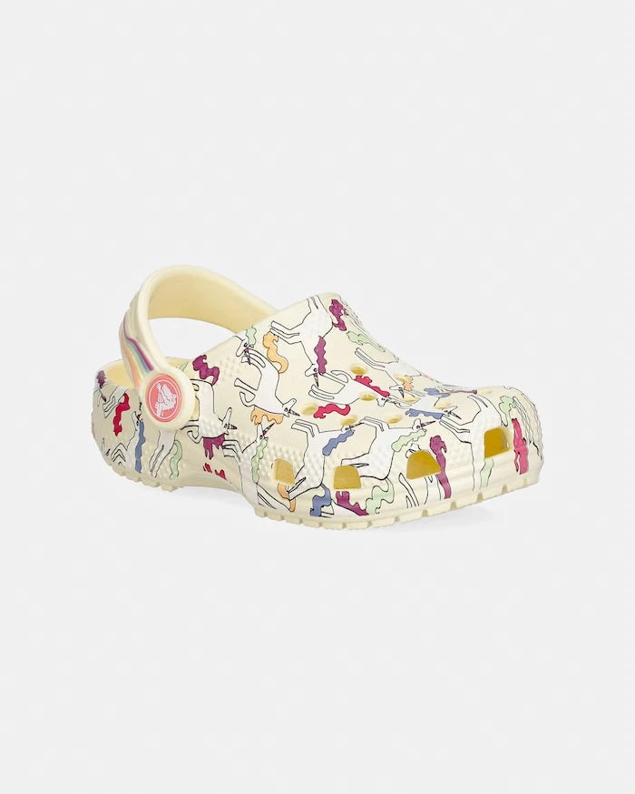 Crocs CLASSSIC UNICORN GRAPHIC CLOG T Çocuk Terlik